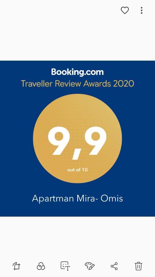 Apartman Mira- Omiš Exteriér fotografie